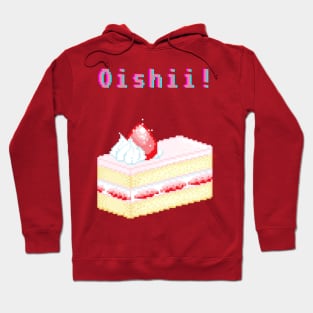 Kawaii Pixel Oishii Dream Dessert ( strawberry Shortcake ) Hoodie